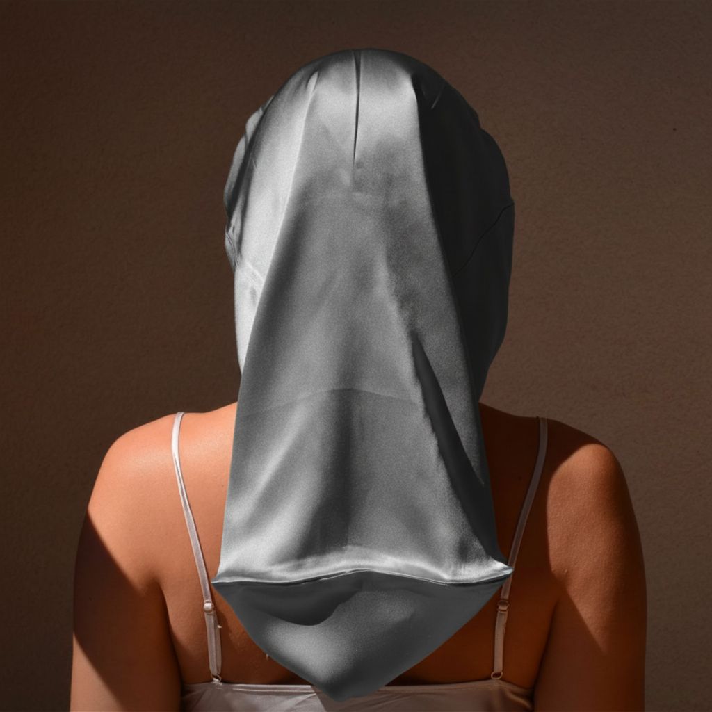 Le Cocon – Bonnet de nuit protecteur - 100% soie de mûrier